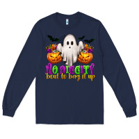 Navy No Diggity 'Bout To Bag It Up Long Sleeve Tee - texasbilliewilder
