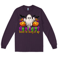 Plum No Diggity 'Bout To Bag It Up Long Sleeve Tee - texasbilliewilder