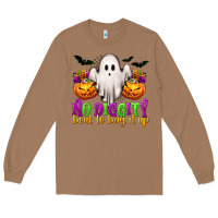Toasted Coconut No Diggity 'Bout To Bag It Up Long Sleeve Tee - texasbilliewilder