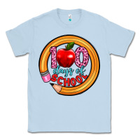 Dusty Blue 100 days of school Classic Tee - Artiststas