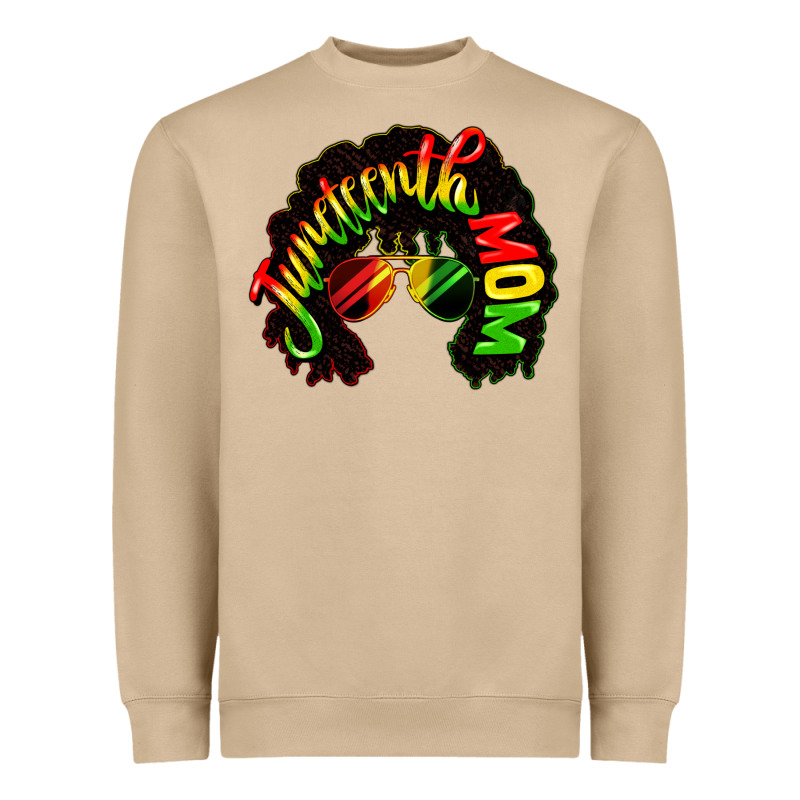 Juneteenth Mom Heavyweight Sweatshirt by CowGirlArtShop | Teevron
