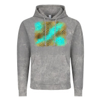 Cloud Rock leopard turquoise background Vintage Hoodie - Jasminsmagicworld