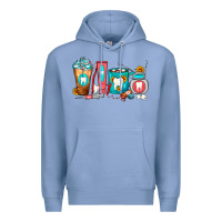 Colony Blue Dentist Coffee Cups Premium Hoodie - FaDigitalArtStudio