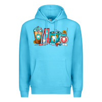 Ocean Blue Dentist Coffee Cups Premium Hoodie - FaDigitalArtStudio