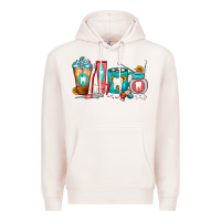 Pale Pink Dentist Coffee Cups Premium Hoodie - FaDigitalArtStudio