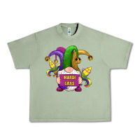 Oil Green mardi gras gnomes fleur de lis Urban Heavy Tee - RanaPortraitStore