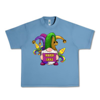 Pebble Blue mardi gras gnomes fleur de lis Urban Heavy Tee - RanaPortraitStore