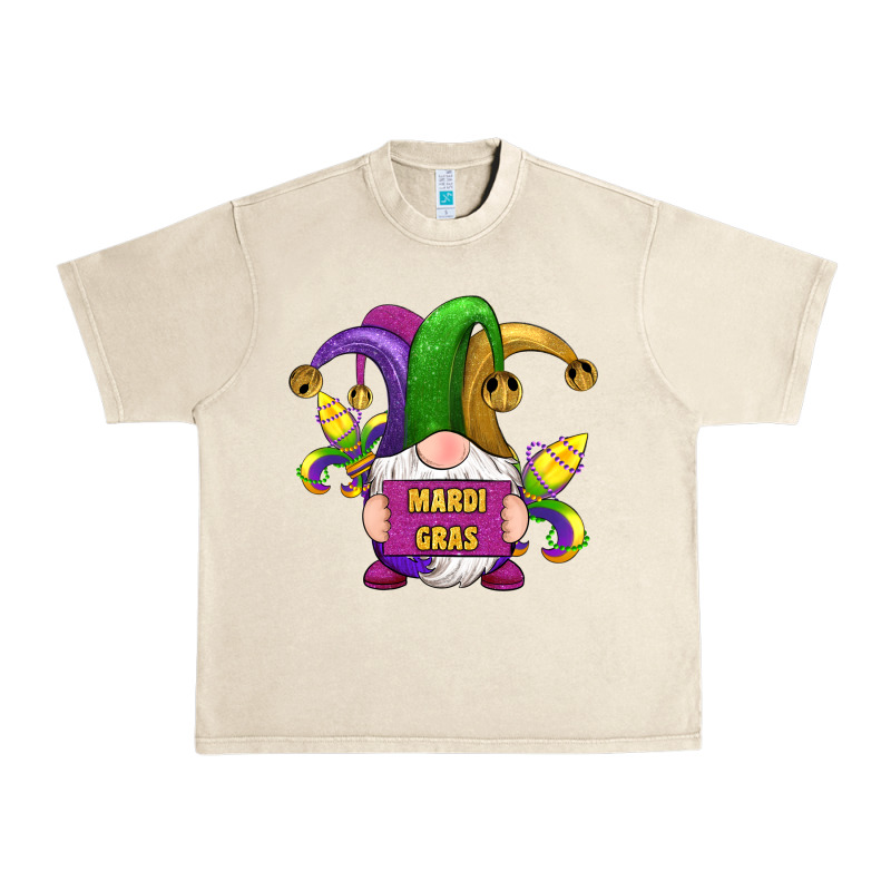 Mardi Gras Gnomes Fleur De Lis Urban Heavy Tee by RanaPortraitStore | Teevron