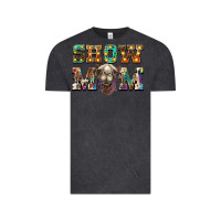 Vintage Black show mom camel Vintage Tee - BarkalooDesign