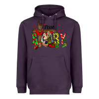 Plum True Story Holy Family Heavyweight Hoodie - FaDigitalArtStudio