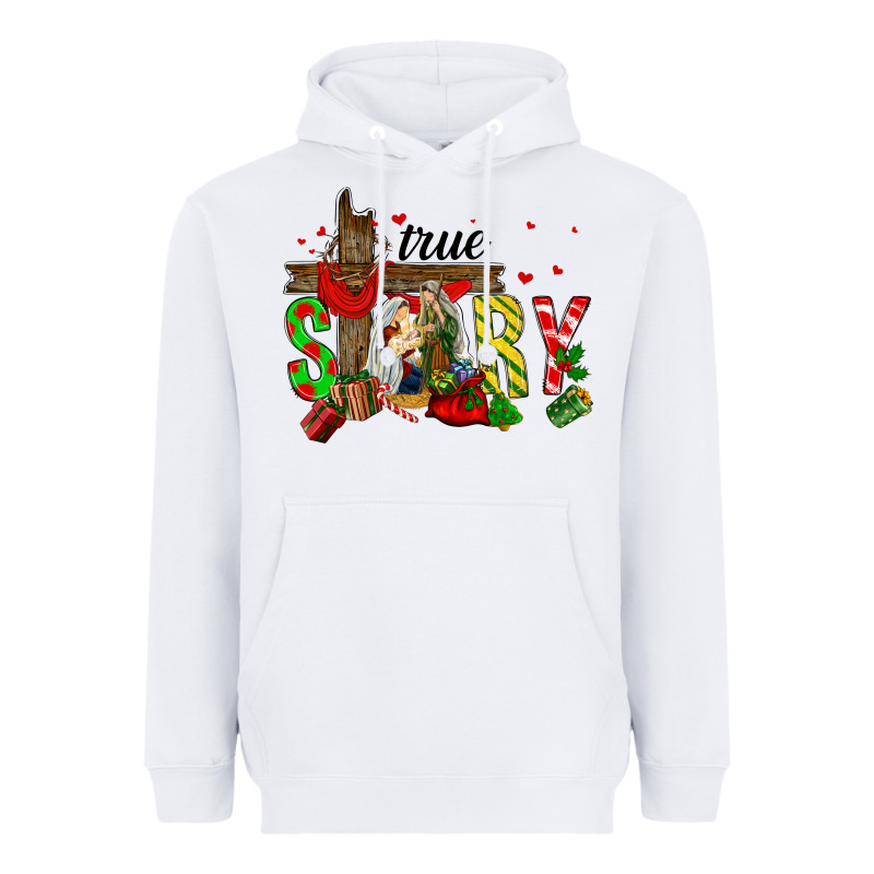 True Story Holy Family Heavyweight Hoodie by FaDigitalArtStudio | Teevron