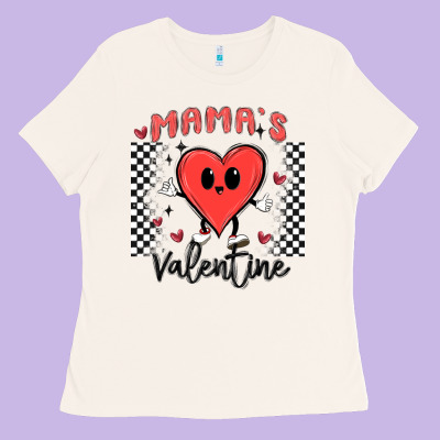 Mama's Valentine Ladies Tee Designed By Maliassmallbusiness