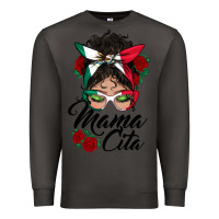 Smoke mexican mamacita messy bun Premium Sweatshirt - BundleAndBundleShop