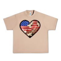 Burro western usa flag heart Urban Heavy Tee - JahusDesignShop