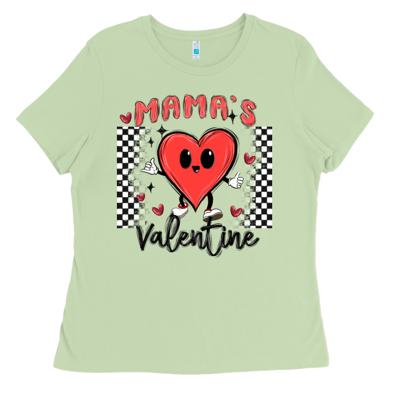 Mama's Valentine Ladies Tee by MaliasSmallBusiness | Teevron
