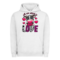 Pigment Lunar Rock All We Need İs Moo Love Urban Hoodie - SublimationCraftShop