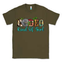 Army Green rodeo kind of girl Classic Tee - Artiststas