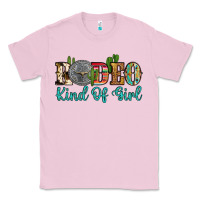 Bubblegum Pink rodeo kind of girl Classic Tee - Artiststas