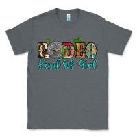 Charcoal Heather rodeo kind of girl Classic Tee - Artiststas