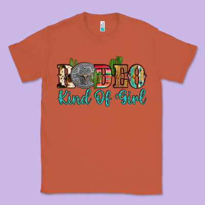 Rodeo Kind Of Girl Classic Tee Designed By Artiststas
