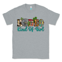 Heather Grey rodeo kind of girl Classic Tee - Artiststas