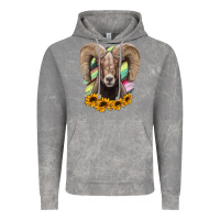 Cloud Rock Bighorn Sheep Vintage Hoodie - RanaPortraitStore