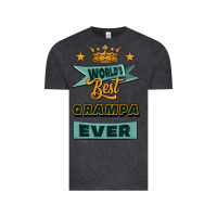 Vintage Black world's best grampa ever Vintage Tee - Jasminsmagicworld