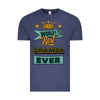 Vintage Denim world's best grampa ever Vintage Tee - Jasminsmagicworld