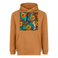 Meerkat western cowboy boot seamless pattern Heavyweight Hoodie - BundleAndBundleShop