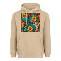 Mushroom western cowboy boot seamless pattern Heavyweight Hoodie - BundleAndBundleShop