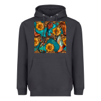 Smoke western cowboy boot seamless pattern Heavyweight Hoodie - BundleAndBundleShop