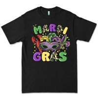 Black mardi gras Premium Tee - MaliasSmallBusiness