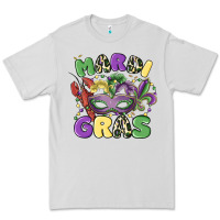 Dove Grey mardi gras Premium Tee - MaliasSmallBusiness