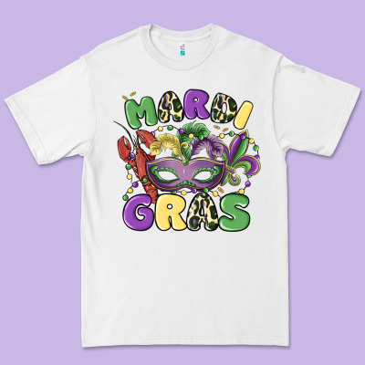 Mardi Gras Premium Tee Designed By Maliassmallbusiness