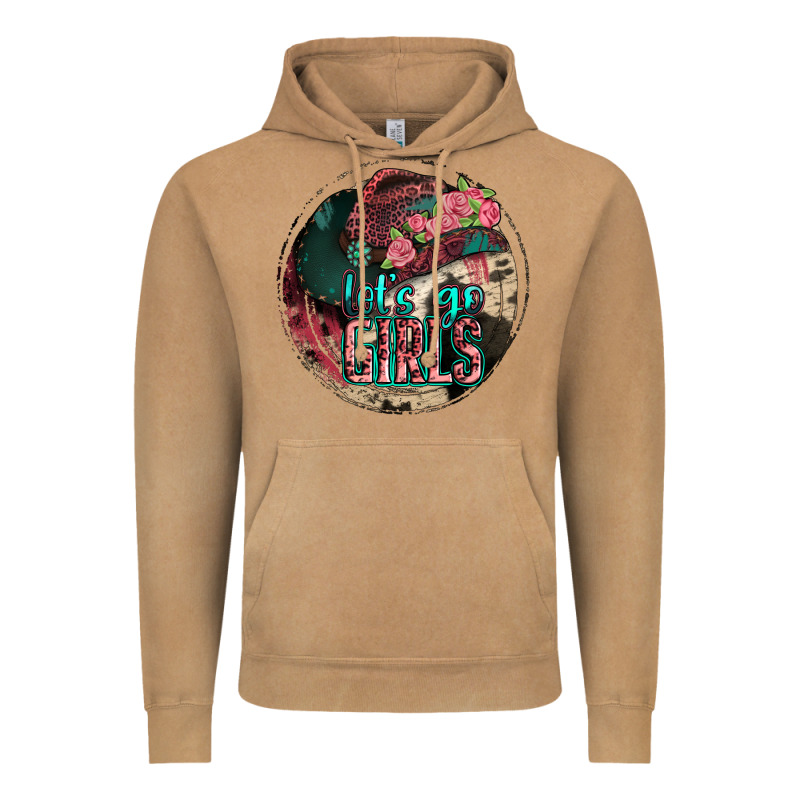Let's Go Girls Vintage Hoodie by Jasminsmagicworld | Teevron