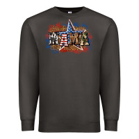 Smoke patriotic mama Premium Sweatshirt - BundleAndBundleShop