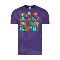 Cloud Purple Educator of tiny humans Vintage Tee - RanaPortraitStore