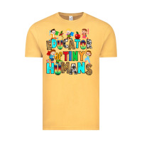 Vintage Mustard Educator of tiny humans Vintage Tee - RanaPortraitStore