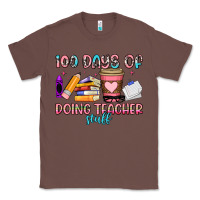 Chestnut 100 days of doing teacher stuff Classic Tee - Artiststas