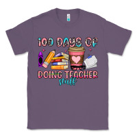 Lavender 100 days of doing teacher stuff Classic Tee - Artiststas