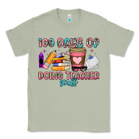 Matcha 100 days of doing teacher stuff Classic Tee - Artiststas