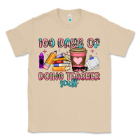 Mushroom 100 days of doing teacher stuff Classic Tee - Artiststas