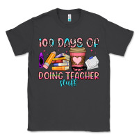 Smoke 100 days of doing teacher stuff Classic Tee - Artiststas