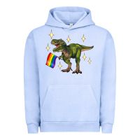 Pigment Grape Ice lgbtq+  t rex Urban Hoodie - Artiststas
