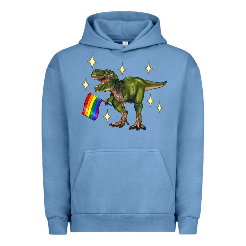 Lgbtq+  T Rex Urban Hoodie by Artiststas | Teevron