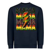 Navy juneteenth mama Heavyweight Sweatshirt - CowGirlArtShop
