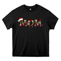 Black christmas mom Heavy Core Tee - AdoDesignShop