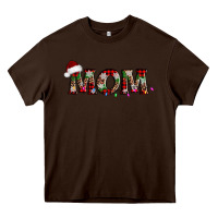Chocolate Brown christmas mom Heavy Core Tee - AdoDesignShop