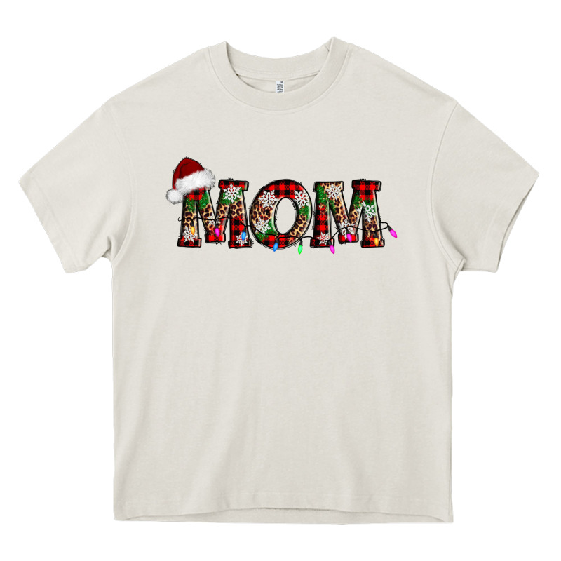 Christmas Mom Heavy Core Tee by AdoDesignShop | Teevron