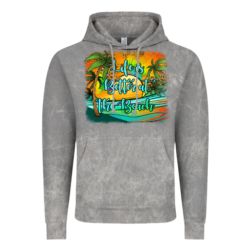 Life Is Better At The Beach Vintage Hoodie by Jasminsmagicworld | Teevron